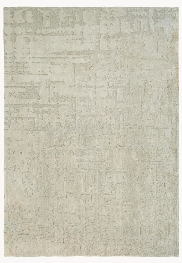 Hoog-laag jacquard vloerkleed Baobab