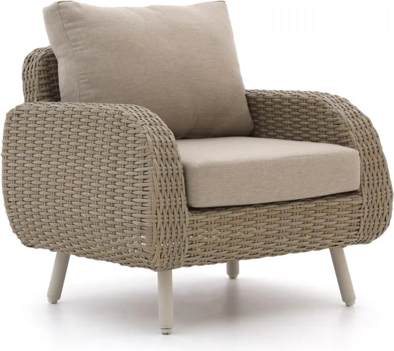 + 15% kassakorting | Lounge tuinstoel | Intenso  Suzzara | Wicker (vlechtwerk) | Grijs | Kees Smit Tuinmeubelen