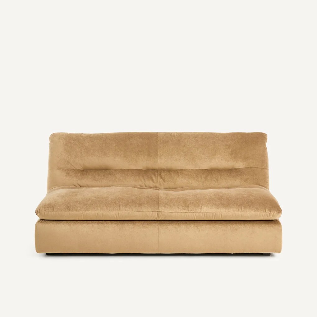 3-zits modulaire sofa in linnen fluweel, GIULIANO