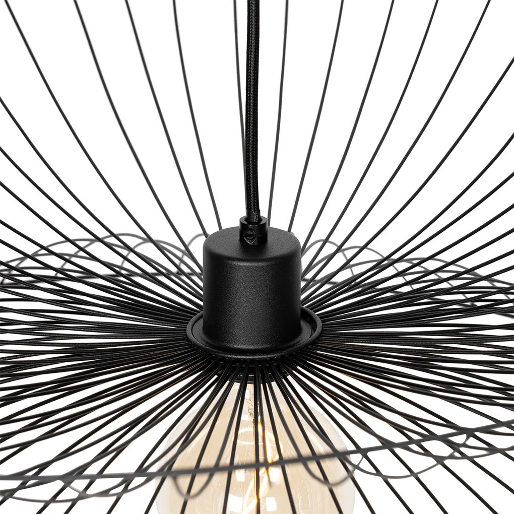 Design hanglamp zwart - Pua Design E27 rond Binnenverlichting Lamp