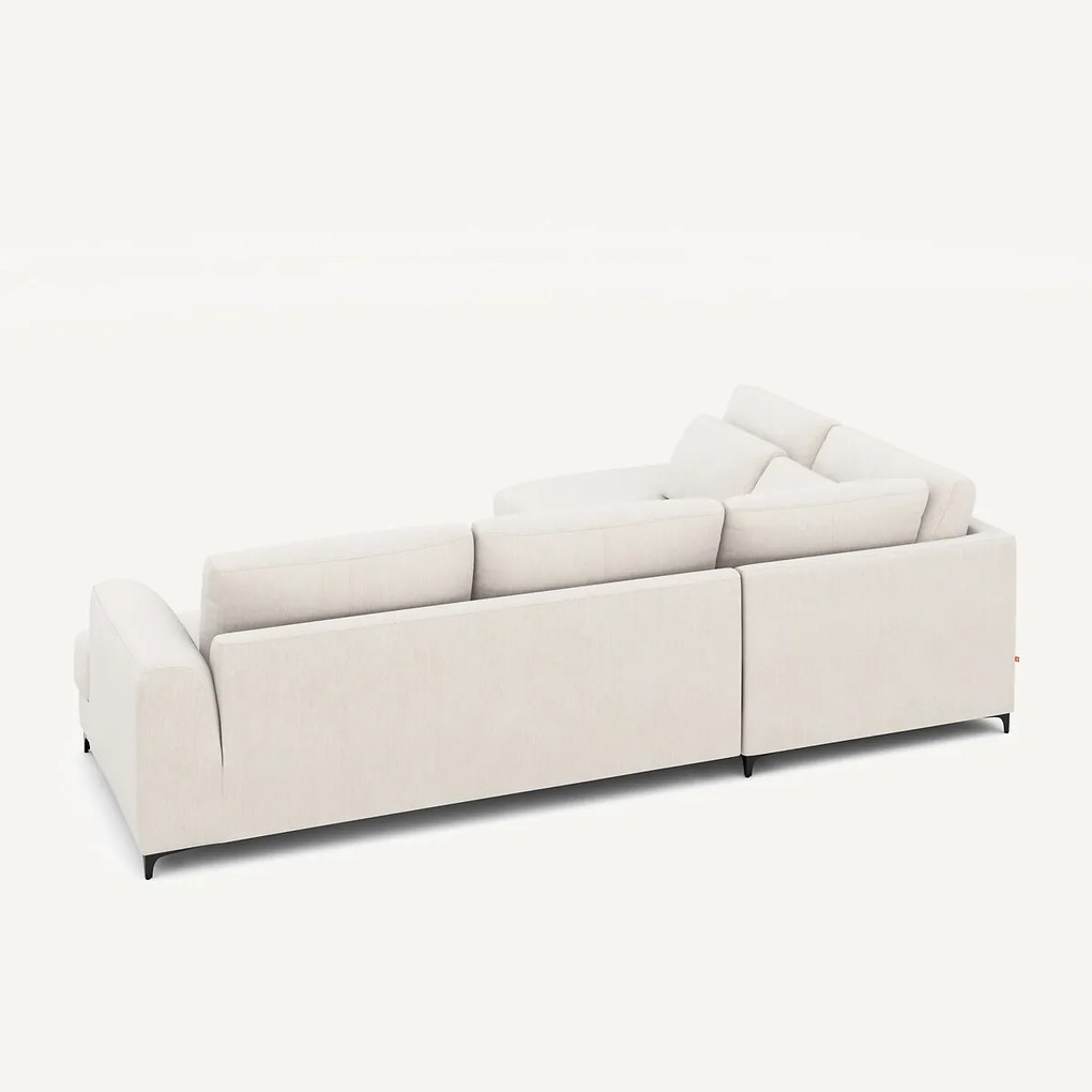 Hoekslaapbank links fluweel chenille, Marsile