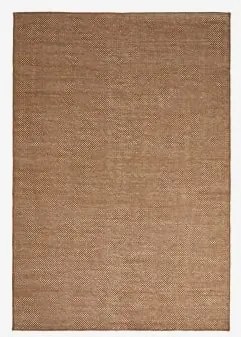 Rechthoekig Wollen Vloerkleed Jultriz Bruin – Karamel & 160 X 230 Cm - Sklum