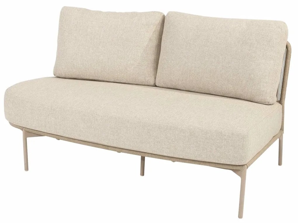 Taste by 4 Seasons Florence hoek loungebank latte LoungebankLoungeset   taupe weerbestendig