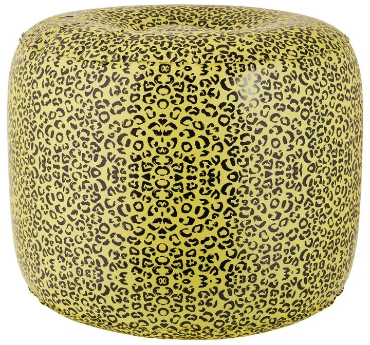 Opblaasbare poef leopard - 50x40 cm