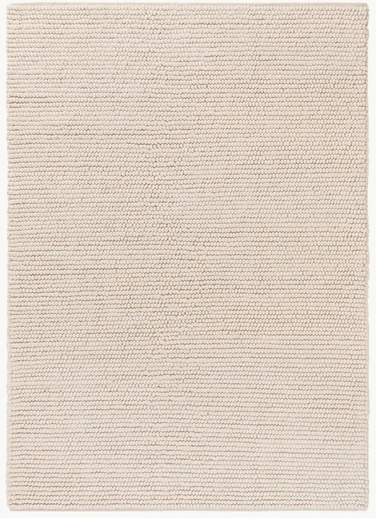 Handgeweven hoogpolig wollen vloerkleed Beads