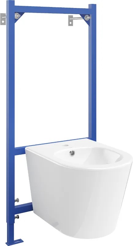 Mexen Rico inbouw bidet set Fenix B frame met bidet, wit - 69935724800