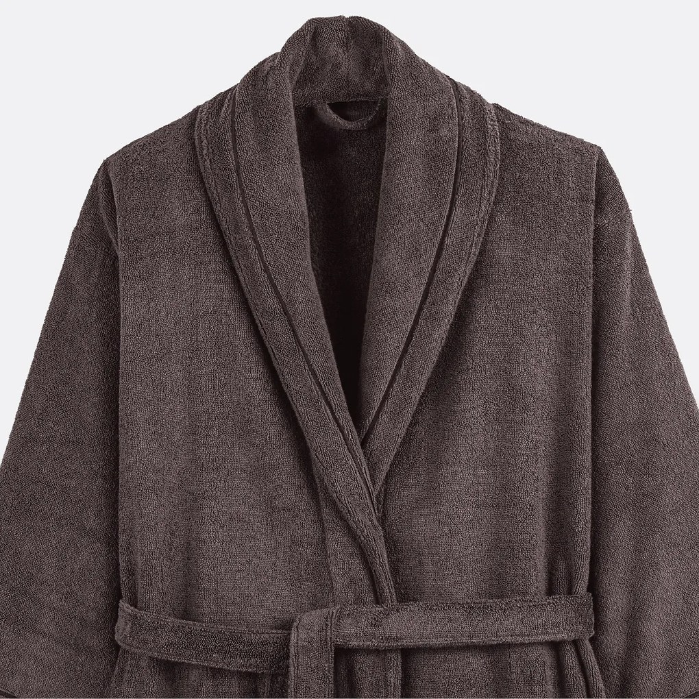 Badjas voor volwassenen van gekamd katoen 400 g/m², Victor