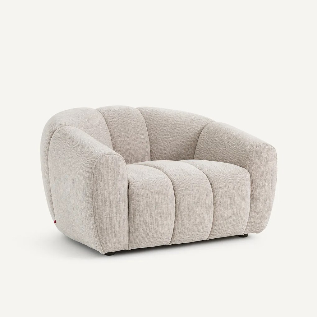 Fauteuil in crêpe stof, Tylan