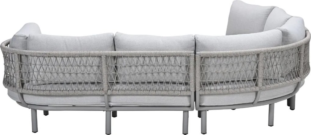 Garden Impressions Algarve lounge dining set 3-delig - taupe