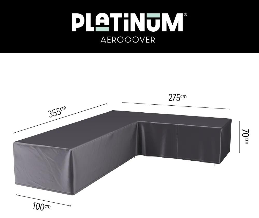 Platinum Aerocover loungesethoes L-vorm 355x275 cm - Rechts