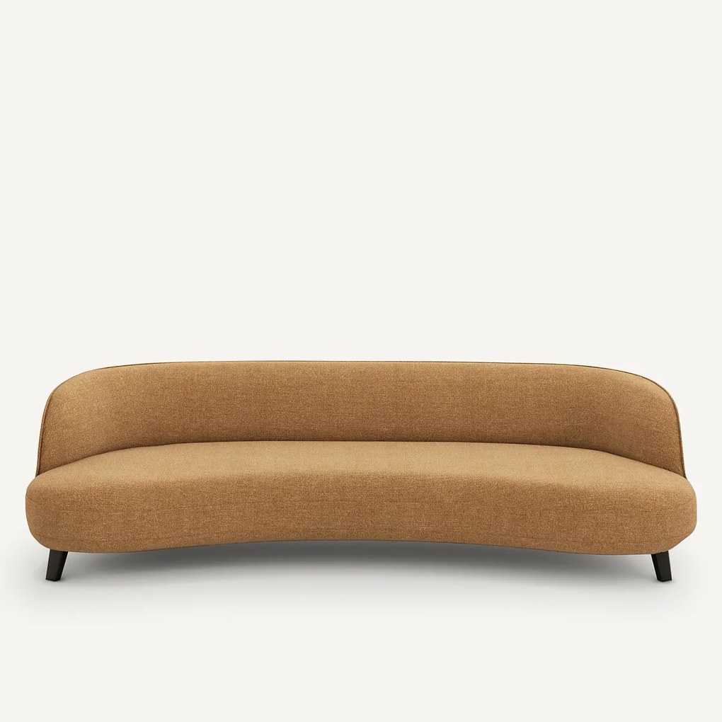 5-zits bank, in gerecycled chenille, Rosebury