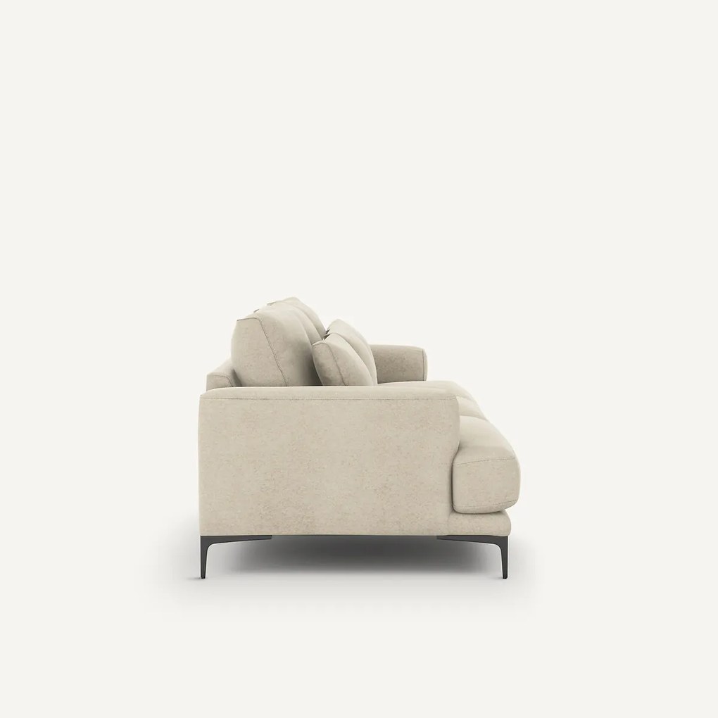 3-zitsbank in linnen fluweel, MARSILE