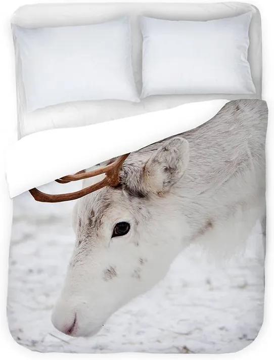 DLC Snow Deer 1-persoons (140 x 220 cm + 1 kussensloop)