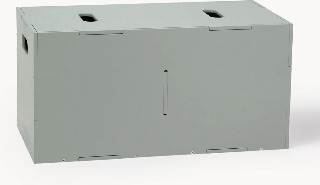 Houten opbergdoos Cube