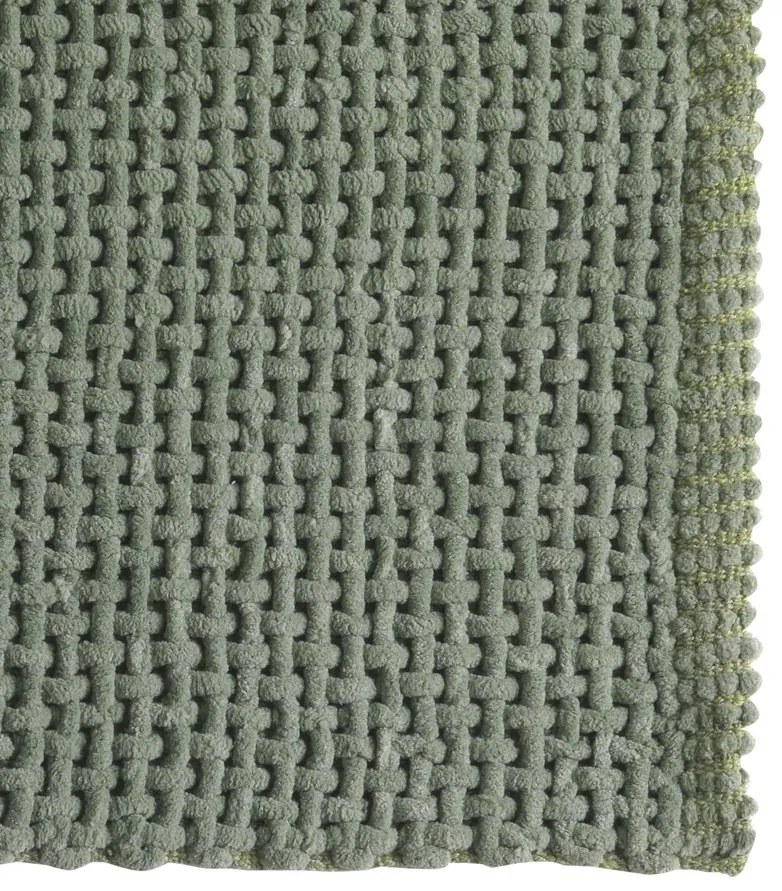 Gedy Knot badmat antislip 50x80cm groen