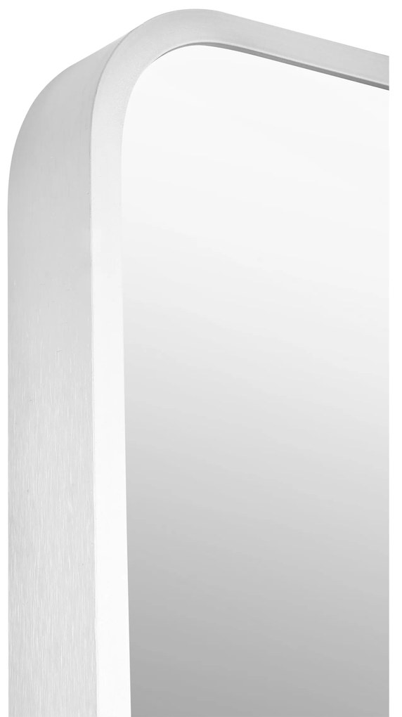 Differnz spiegel ovaal mat zilver 28x75cm