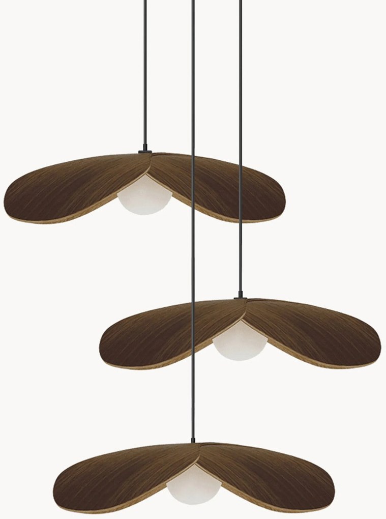 Hanglamp Forget Me Not van eikenhout