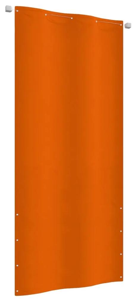 vidaXL Balkonscherm 100x240 cm oxford stof oranje