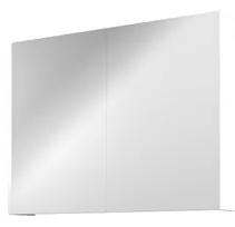 Proline Spiegelkast Comfort met spiegel op plaat aan binnenzijde 2 deuren 80x14x60cm Mat wit 1808605