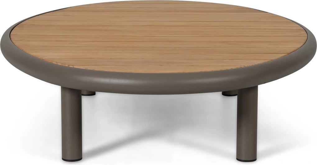 Stoel en Bank Loungeset 5 personen Aluminium Taupe  Santika Furniture Santika