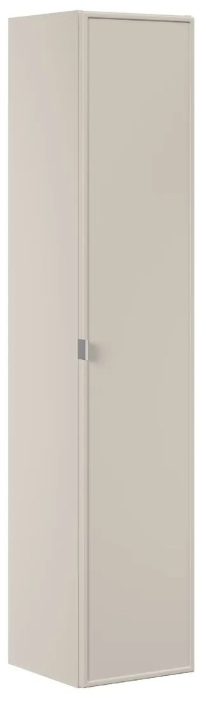 Comad Bella Cashmere kolomkast met 1 deur 30x25x140cm taupe