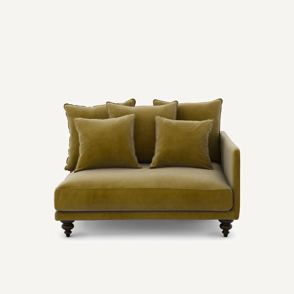 Halve bank fluweel, Lazare