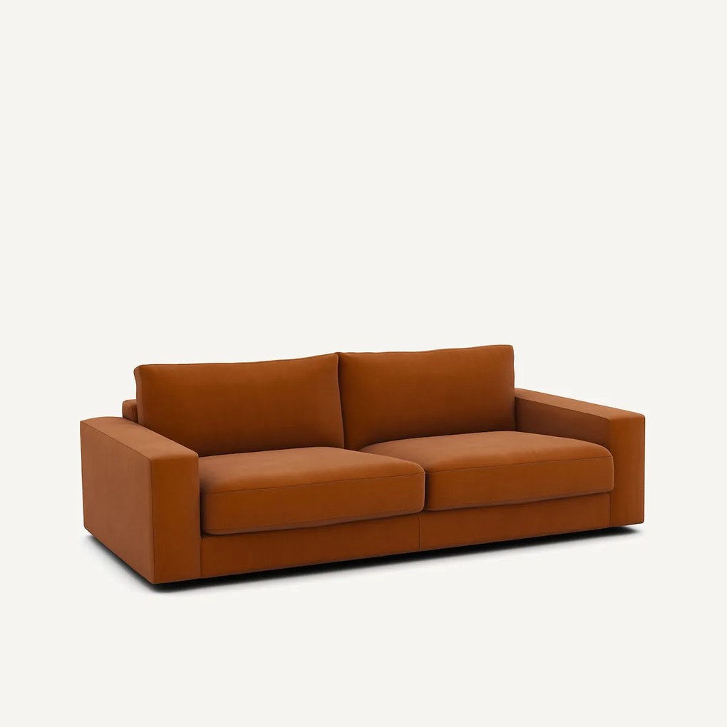 Slaapbank in linnen fluweel, SKANDER