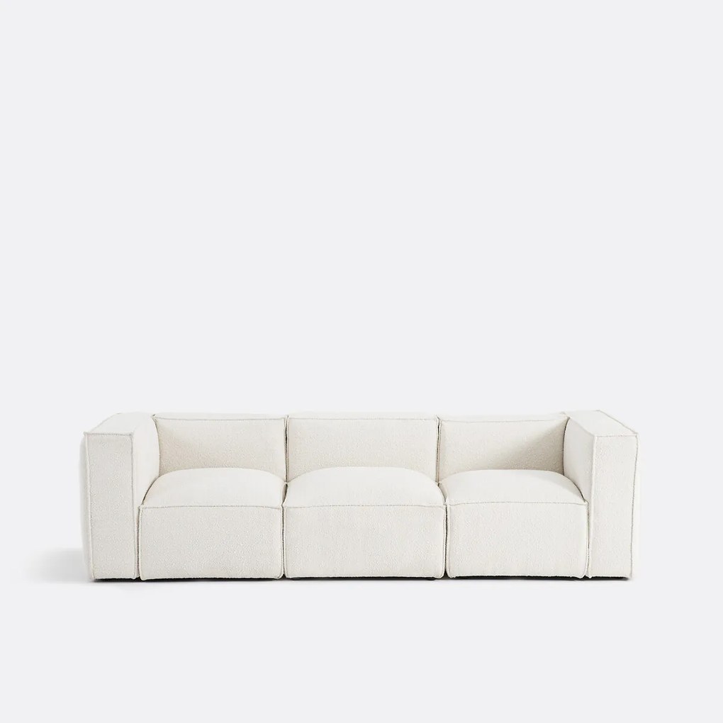 Modulaire zetel, 3-zit, bouclette, Seven