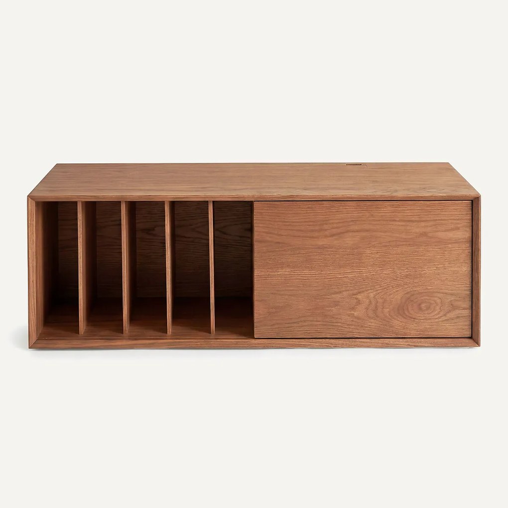 Kast voor vynylplaten B110 x D42 cm, Archivita XL