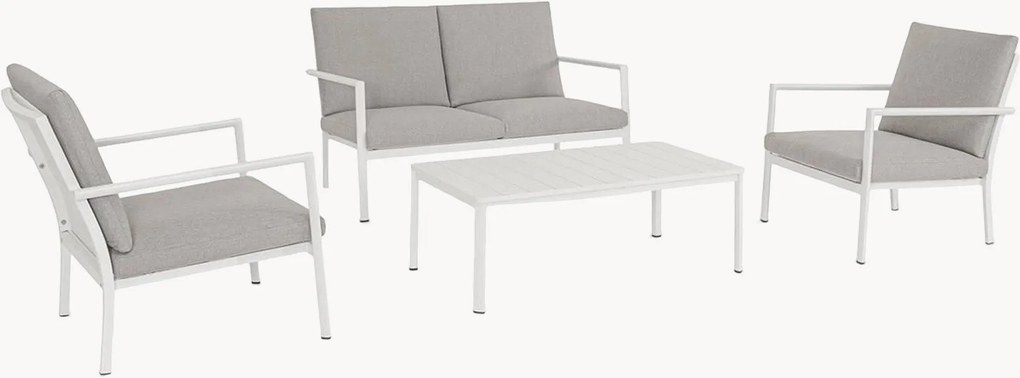 Tuin loungeset Konnor, 4-delig