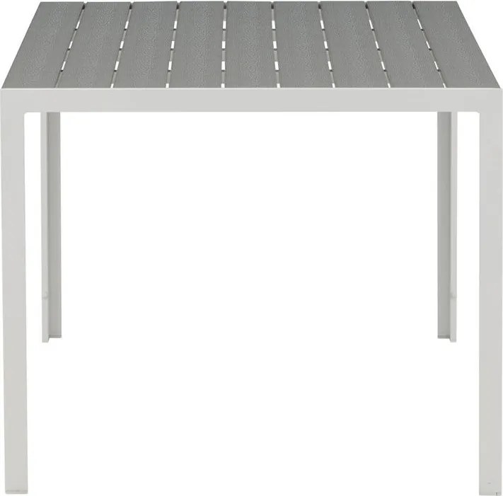 The Outsider Tuintafel - Toscane - Wit/Grijs - Alu/Polywood - 150x90 cm - The Outsider