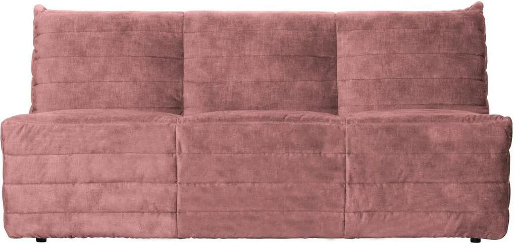 Woood Bag Bank Fluweel Roze - Katoen polyester - Woood - Industrieel & robuust