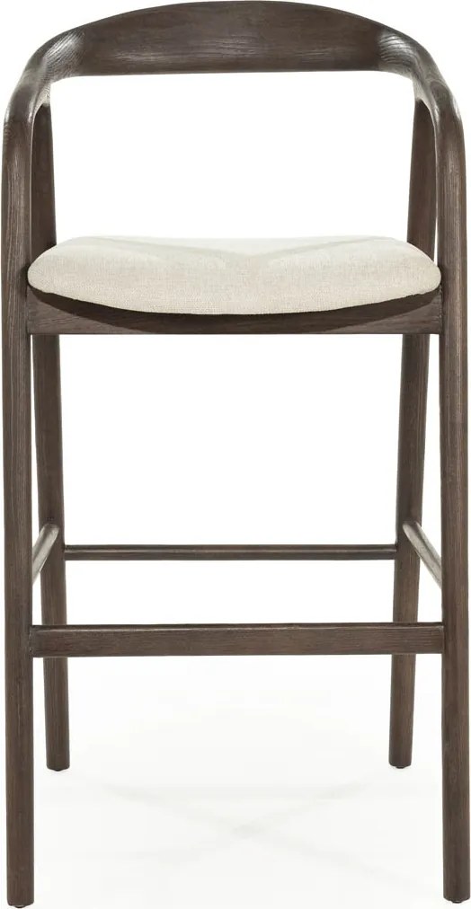 Eleonora Rayven Barkruk Hout Wabi Sabi Stijl Bruin