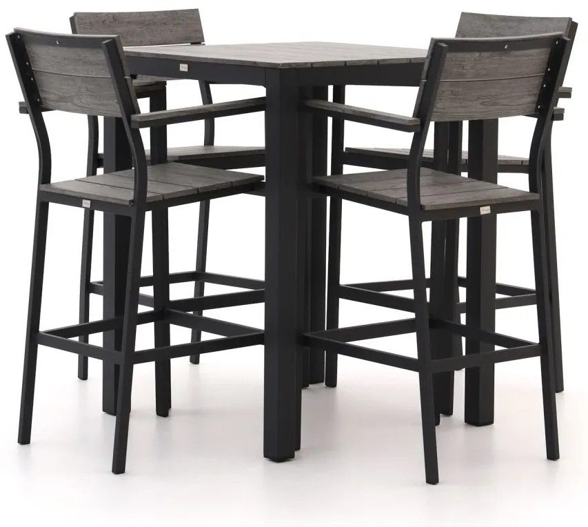 + 15% kassakorting | Barset Bellagio  | 4 personen | Tuinset polywood | 5-delig | Kees Smit Tuinmeubelen