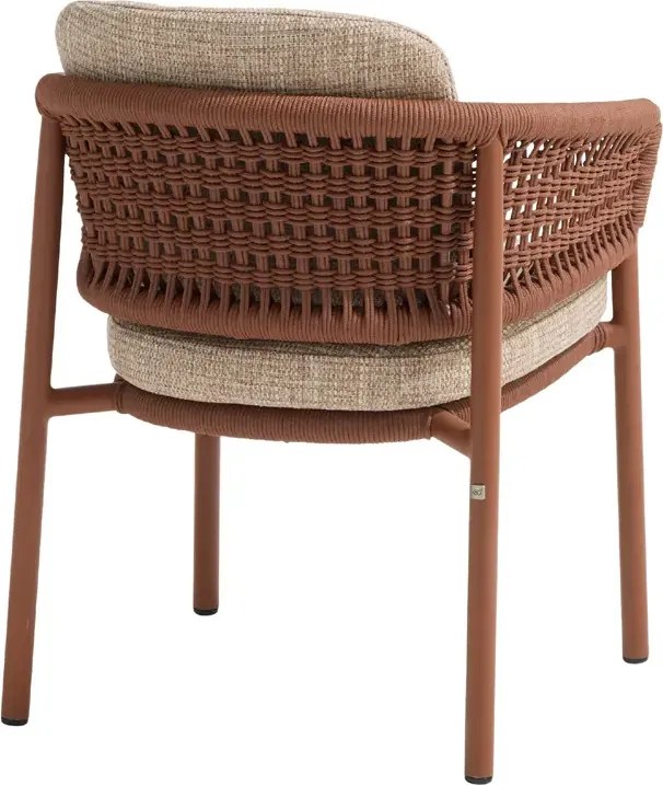 4 Seasons Outdoor Cala tuinstoel Spicy Tuinstoel beige weerbestendig