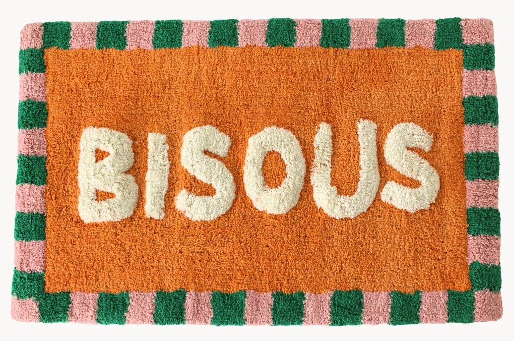Badmat Bisous van katoen