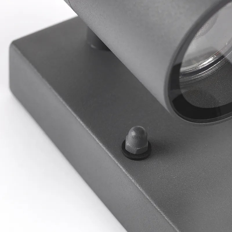 Buitenwandlamp antraciet IP44 met bewegingssensor - Solo