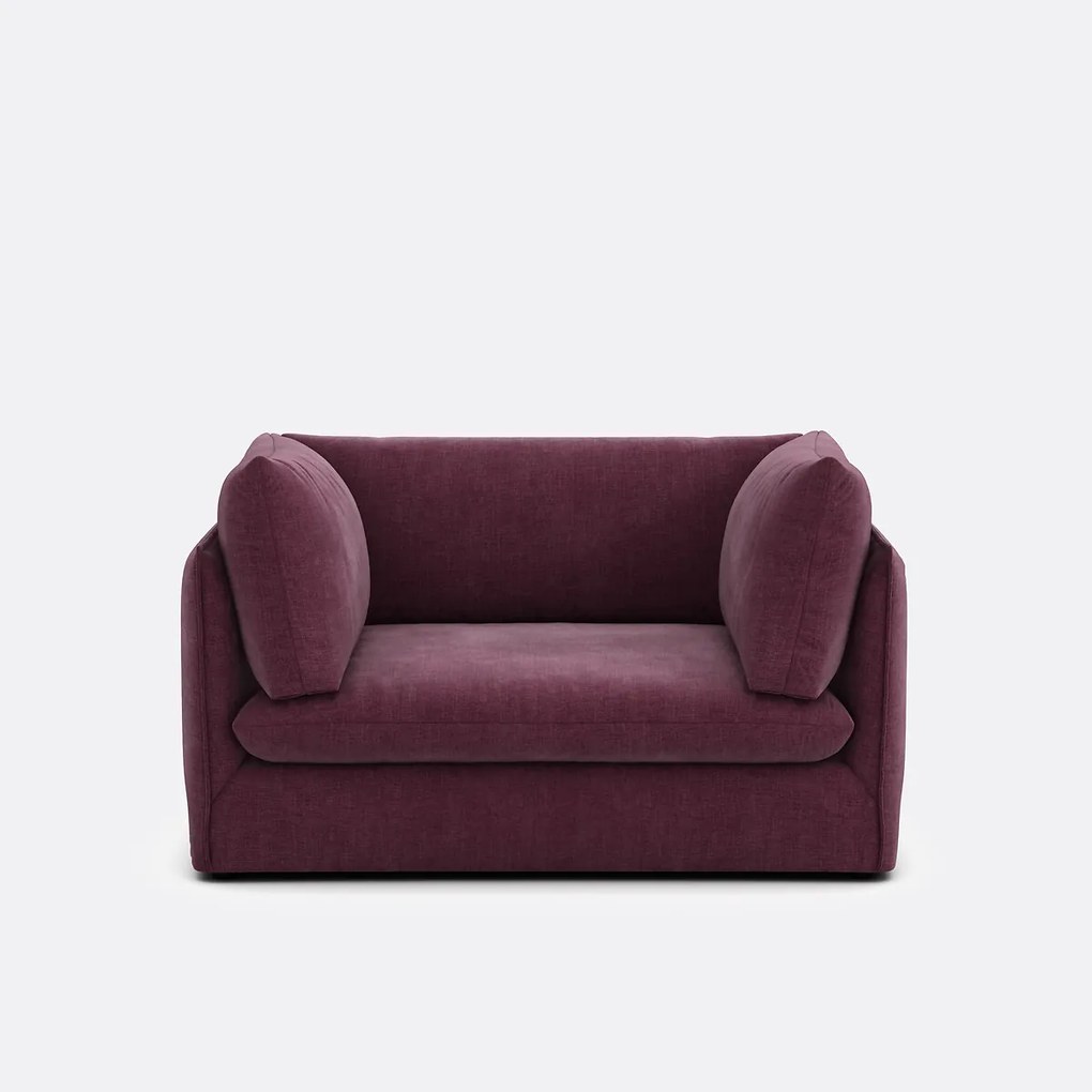XL fauteuil in structuurstof, Malo