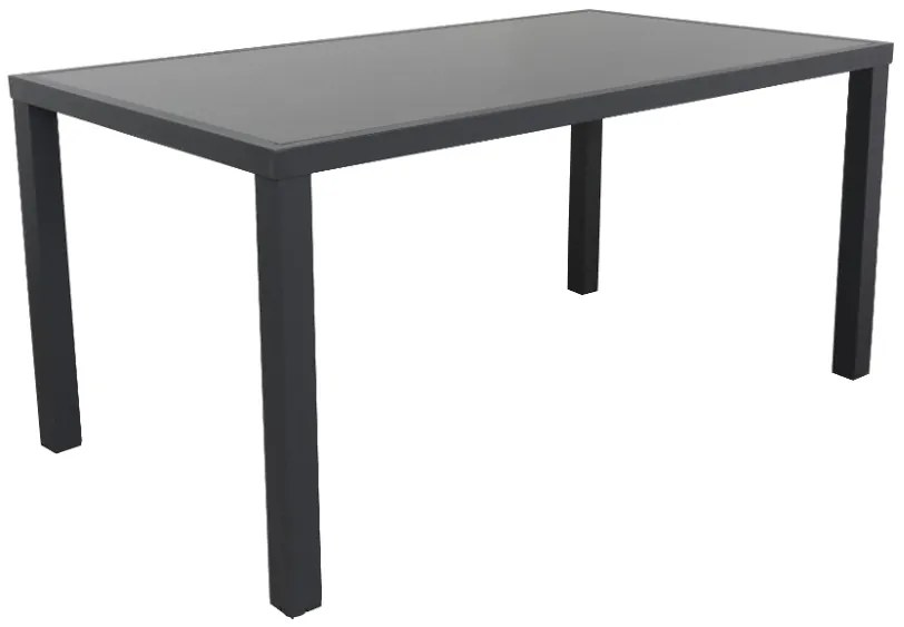 Hartman Aruba/Alma 4-persoons verstelbare tuinset 160x90 cm. - Antraciet