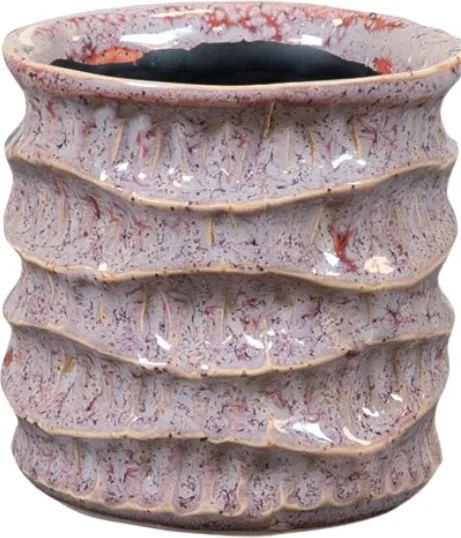 Pot Waves old pink