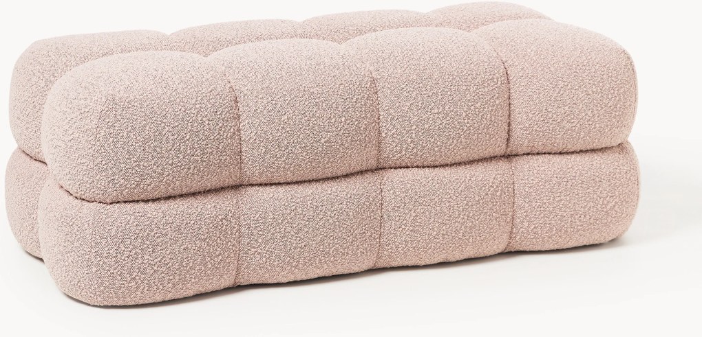 Gestoffeerde bouclé bank Ellie