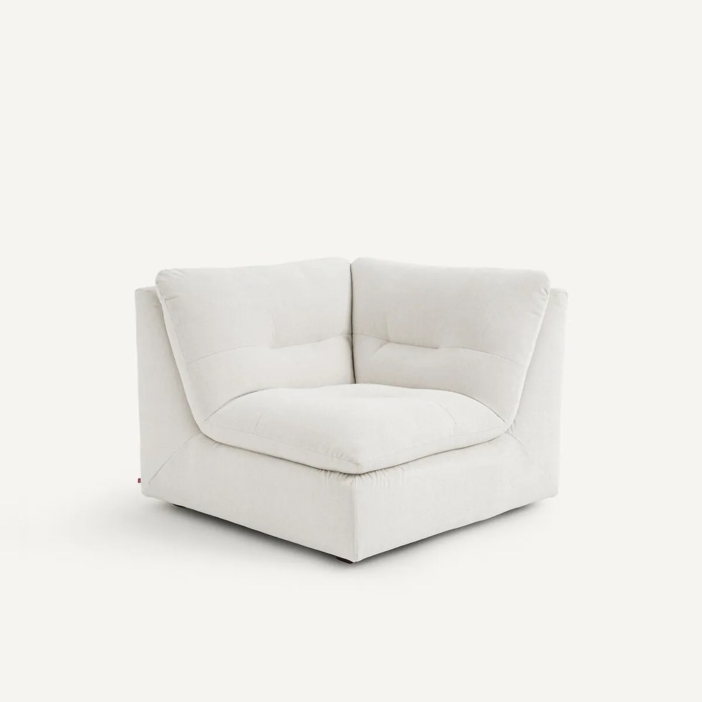 Modulaire 90° hoek in gemêleerde stof, GIULIANO