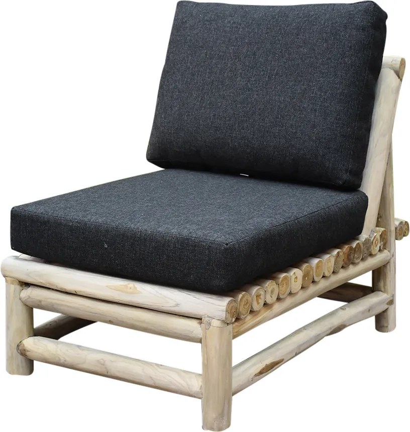 Showroommodel Piton middenelement teak