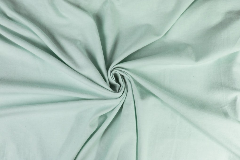 Hoeslaken flanel - 100% katoen - 140x200 - mint