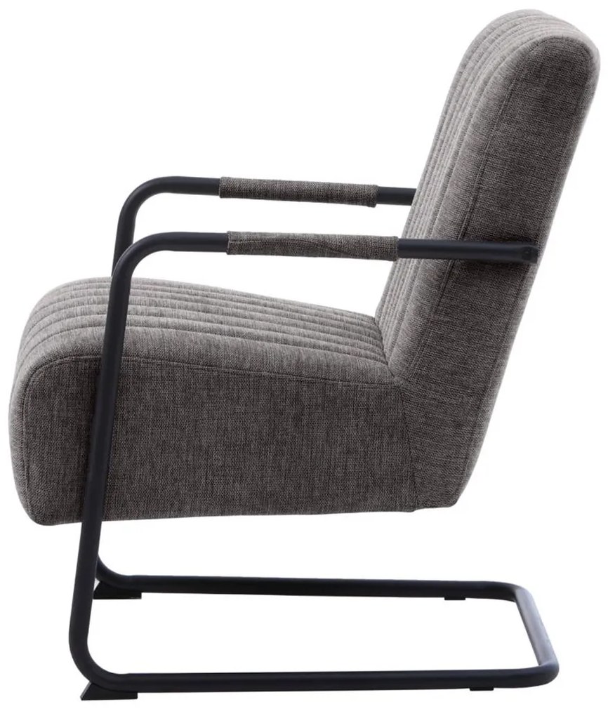Fauteuil Met Armleuning Grijs
