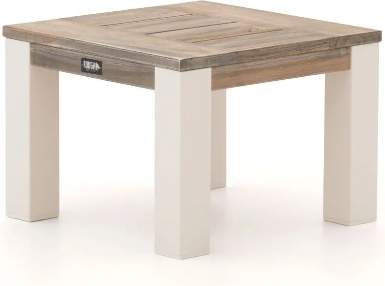Bijzettafel tuin ROUGH | Vierkant  | Tuintafel Teakhout | 55x55cm | Kees Smit Tuinmeubelen
