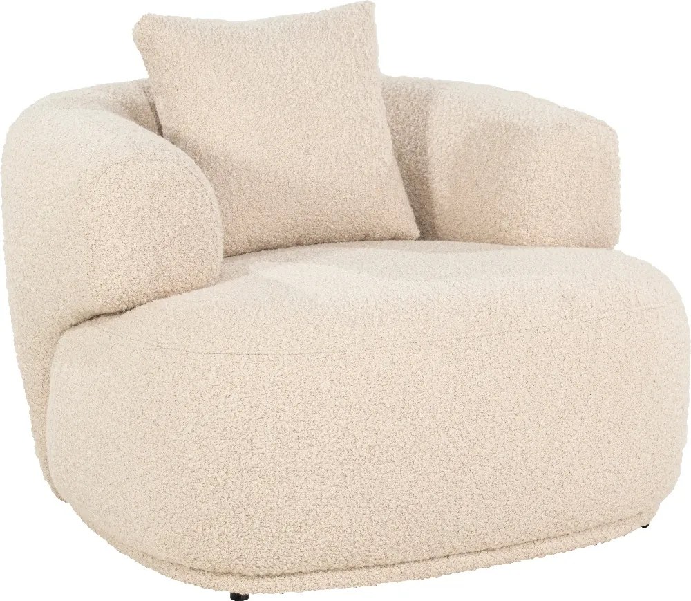 Eenvoudig Fauteuil Beige