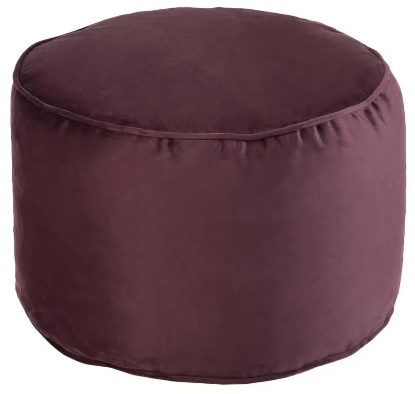 Velvet Poef - Aubergine | BIANO