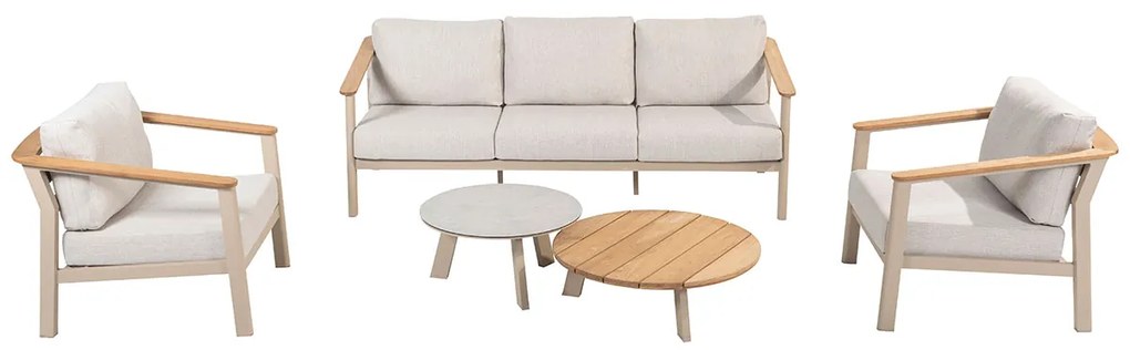Taste by 4 Seasons Olivia loungeset 5-delig - latte