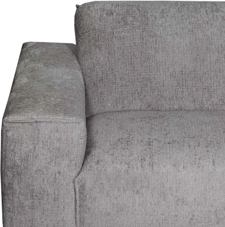 Fauteuil - Höft - stof Fusion grijs 149